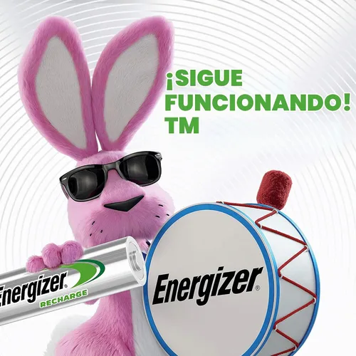 Vista 10 de Energizer Recarga pilas AA recargables universales (paquete de 2), baterías recargables dobles A