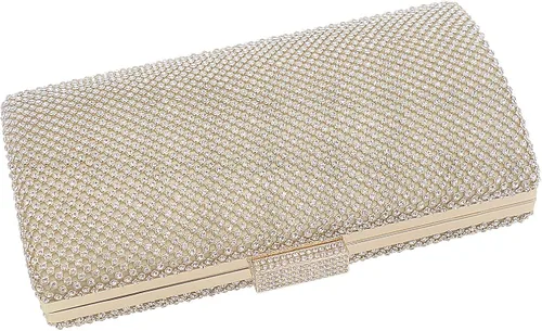Vista 6 de Venoline Bolsos de noche de cristal para mujer con diamantes de imitación para mujer