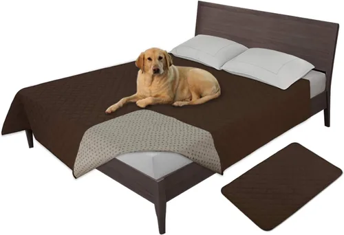 Vista 19 de Easy-Going - Funda impermeable 100% para cama de perro, manta antideslizante para mascotas para muebles, funda lavable para sofá, funda de repuesto