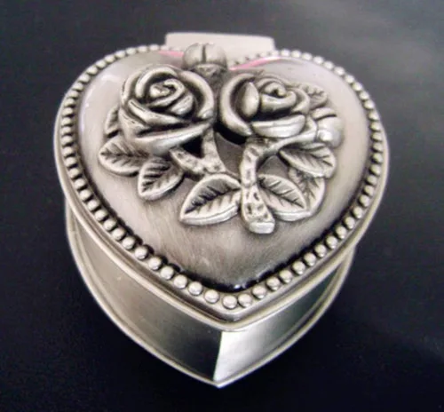 Vista 9 de elegantmedical Hecho a mano de plata rosa cuentas Católica 5 Décadas Rosario caso Cruz Caja de regalo Italia crucifijo cruz, Metal, No es una piedra