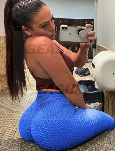 Vista 89 de SEASUM - Pantalones de yoga de cintura alta para mujer, con control de abdomen y realce de glúteos, leggings favorecedores para entrenar y correr