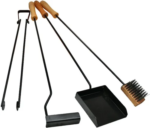 Vista 7 de Premium Kit parrilla de hierro argentino asado brasero parrilla + parrilla argentina pesada/parrilla estaca asado asador + herramientas de fuego.