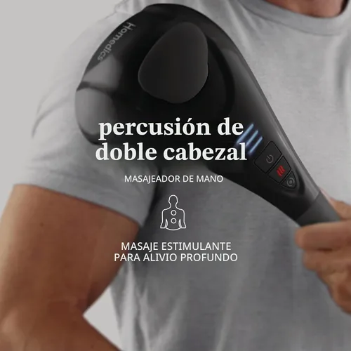Vista 2 de HoMedics Masajeador de doble nodo Twin Percussion Pro con calor