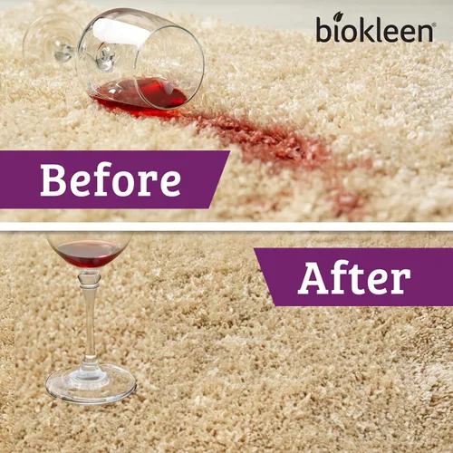 Vista 4 de Biokleen Bac-Out - Removedor enzimático de manchas y olores para alfombras, elimina manchas y olores causados por la suciedad, accidentes
