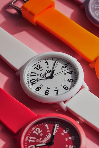 Vista 5 de Speidel Reloj plástico reciclable del estallido del color de Eco con la correa reciclable del silicón de 59.1 ft m