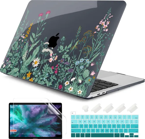 Vista 34 de Funda compatible con MacBook Pro de 13 pulgadas 2024 2023-2020 versión A2338 M2/M1 A2251 A2289 con pantalla Retina y Touch ID, carcasa rígida