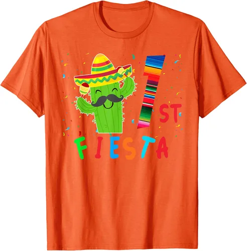 Vista 100 de Camiseta mexicana para fiesta temática de cumpleaños a juego, Negro, S