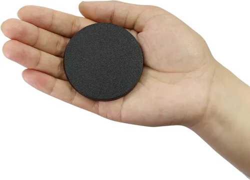 Vista 6 de Evemodel 60pcs 2.362 in Bases redondas para Wargames Mesa Superior Simulación Militar Escena ABS Plástico