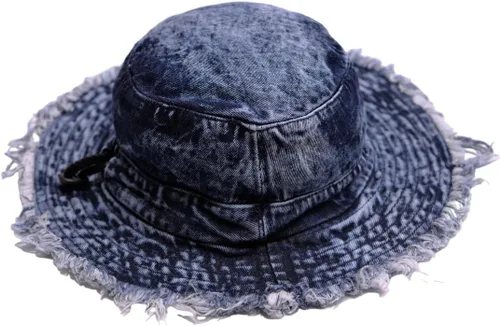 Vista 12 de Sombrero de pescador de algodón desgastado, sombrero de sol, sombrero para hombres y mujeres