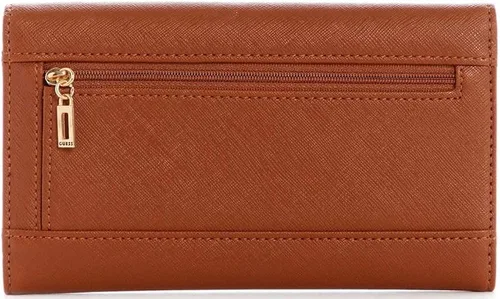 Vista 2 de Guess Bolso de embrague grande de la cartera de Roseburg G para mujer - Cognac