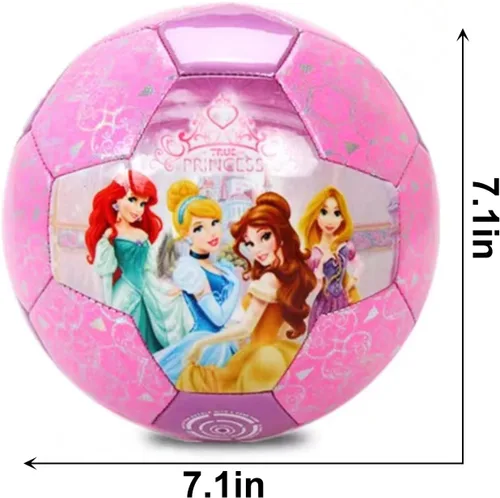 Vista 5 de DECLIR Soccer Ball Size 2,3,4 Cartoon Mini Ball Outdoor Toys for Kids Ages 4-8 Boys Girls Sports & Outdoor Play Toys for 3 4 5 6 7 8