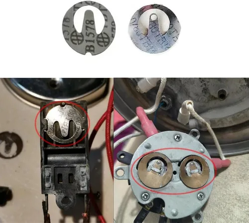 Vista 4 de Paquete de 10 termostatos eléctricos para hervidor de agua caliente con control de temperatura, interruptor de sensor de vapor, termostato