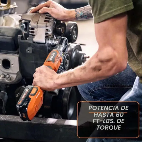 Vista 4 de Pacroban, Trinquete inalámbrico sin escobillas de 18 V de 3/8 pulgadas (solo herramienta)