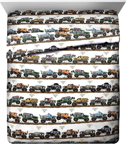 Vista 25 de Jay Franco - Juego de sábanas para niños con sábana bajera, sábana encimera y funda para almohada - Ropa de cama ultra suave con funda para almohada