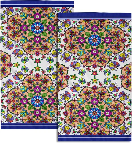 Vista 14 de Toalla de mano de baño de ancla, 2 piezas, toallas de mano absorbentes náuticas a rayas blancas, anclajes marinos, toalla facial suave