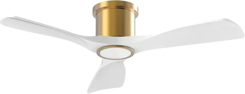 Vista 10 de OFANTOP - Ventilador de techo de 52 pulgadas con motor CC silencioso de alto CFM, luces, control remoto, listado ETL, ventilador inteligente moderno