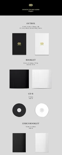 Vista 3 de Infinite - 13Egin 7º Mini álbum Makestar Ver. (BACK Ver.)