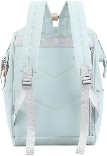 Vista 5 de Himawari - Mochila para portátil de viaje con puerto de carga USB, bolsa grande para doctor, mochila universitaria para mujeres y hombres, Estándar