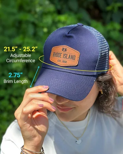 Vista 5 de R and R Imports Amarillo Texas Souvenir Black Unisex Mesh Back Trucker Hat with Adjustable Snapback