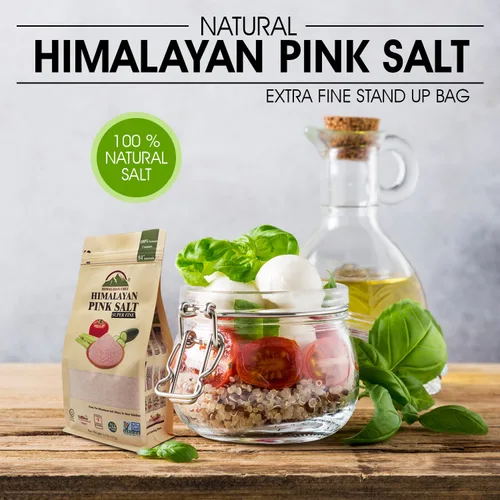 Vista 4 de Himalayan Chef Grano fino de sal rosa, 8 onzas