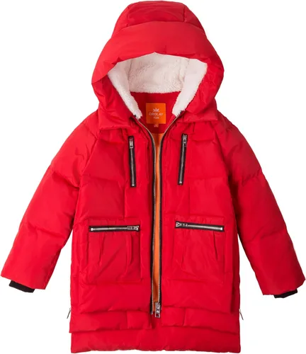 Vista 2 de Abrigo Orolay para niño, acolchado con capucha, chaqueta acolchada para niño y niña, chaqueta de invierno
