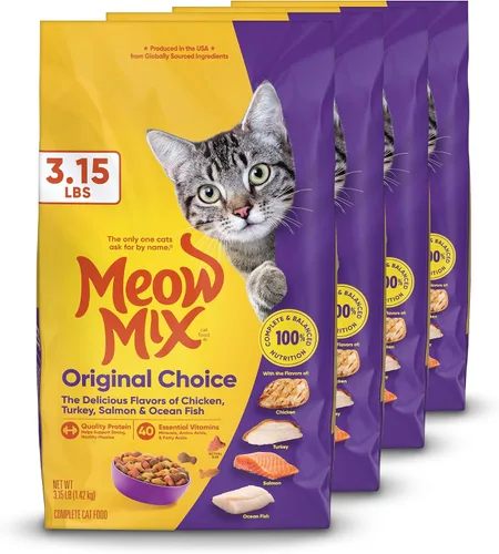 Vista 12 de Meow Mix Original Choice Alimento seco para gatos, bolsas de 18 onzas