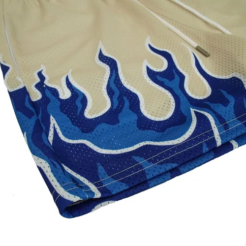 Vista 3 de DIOTSR Pantalones cortos gráficos para hombre, estilo casual, ropa de calle, pantalones cortos de baloncesto para correr, entrenamiento