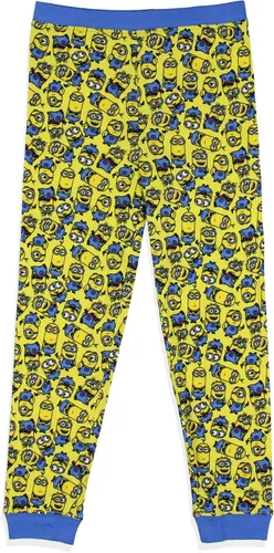 Vista 4 de INTIMO Despicable Me Minions Crew Bob Stuart Phil Kevin - Conjunto de pijama ajustado para niños