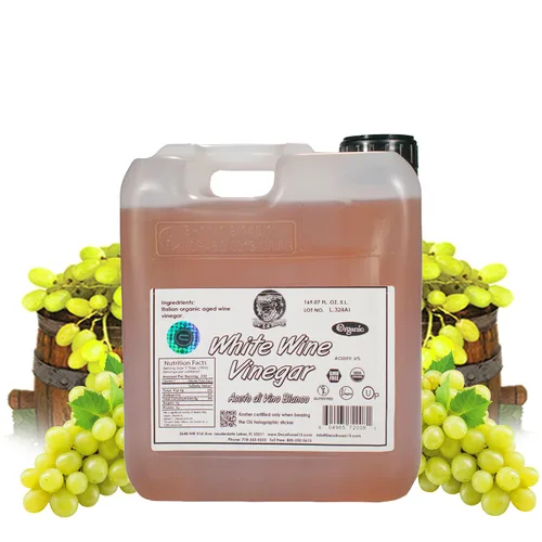 Vista 11 de De La Rosa - Vinagre de vino blanco orgánico, envejecido en barricas de madera españolas, vegano, sin OMG y sin gluten, Kosher para Pascua, ideal