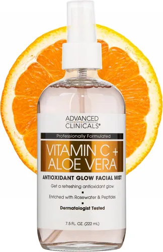 Vista 12 de Advanced Clinicals Colágeno de agua de rosas para el cuidado de la piel revitalizante e hidratante para la cara Tónico en aerosol facial