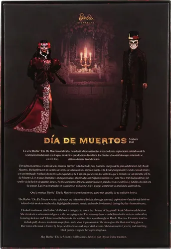 Vista 6 de Barbie Muñeca coleccionable Signature Día De Muertos