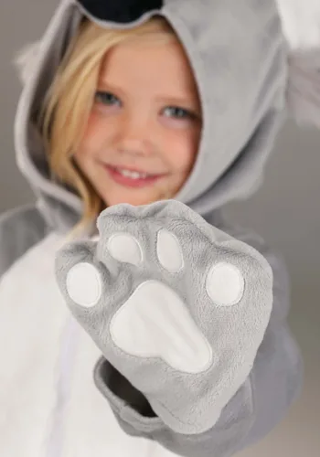 Vista 5 de Disfraz de Koala Tierno para Niños Pequeños Multicolor