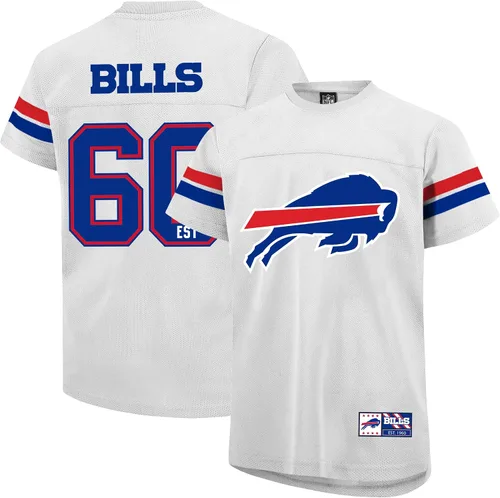 Vista 24 de Ultra Game NFL - Camiseta de malla vintage para niños