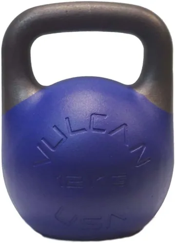 Vista 7 de Vulcan Competition Kettlebell – Ergonomic Steel Design with 35mm Wide Grip Handle Ideal for Strength Training and Workouts Suitable for All Hand