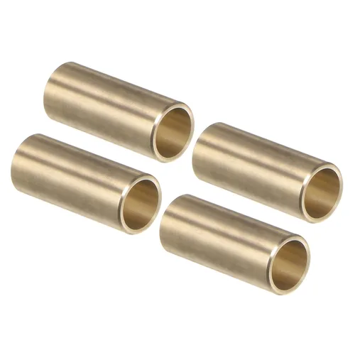 Vista 10 de uxcell Bujes de Manga 1" de Diámetro Interior 1-1/4" de Diámetro Exterior 1" de Longitud de Latón Fundido Autolubricante
