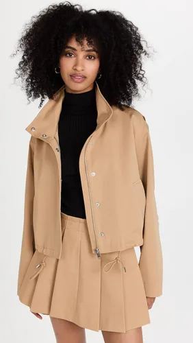 Vista 2 de Rebecca Taylor Chaqueta de algodón militar para mujer