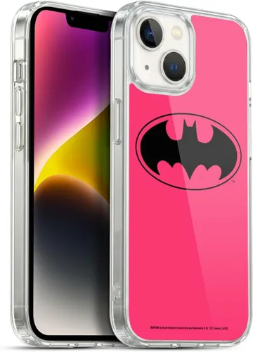 Vista 129 de Head Case Designs Funda de gel con licencia oficial de Batman DC Comics Bat Signal Logos [protección de grado militar] compatible con Apple iPhone 7
