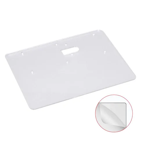Vista 4 de Kit de cables de puente para tabla de cortar breadboard, tablas de pan sin soldadura de 830 puntos, diodos emisores de luz LED, placa base acrílica