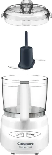 Vista 5 de Cuisinart Mini Prep Plus blanco 3 tazas DLC-2AC