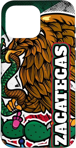 Vista 19 de Zacatecas, Aguila de la Bandera de México - Funda para iPhone 17