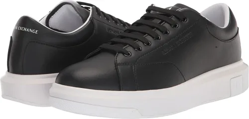 Vista 7 de AX ARMANI EXCHANGE Zapatillas de cuero con suela gruesa para hombre