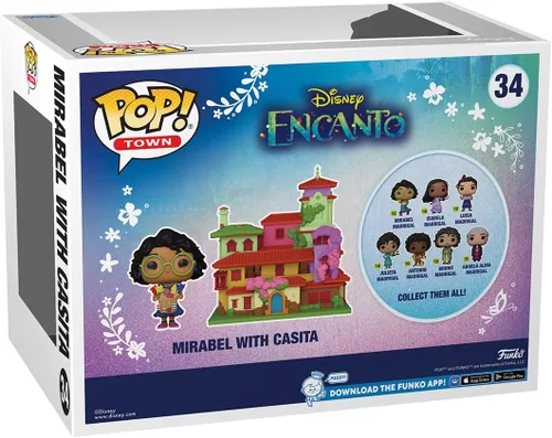 Vista 4 de Funko POP! Towns: Encanto - Casita - Figura de vinilo coleccionable - Idea de regalo - Producto oficial - para niños y adultos - fanáticos
