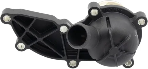 Vista 3 de TRQ Termostato refrigerante del motor con conjunto de carcasa compatible con Audi A4 A6 V6 3.2L