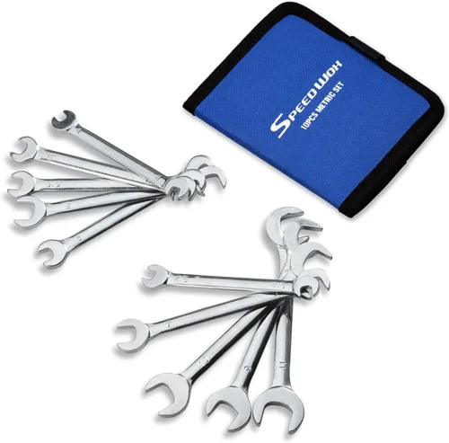 Vista 9 de SPEEDWOX Juego de llaves pequeñas de 4 mm-11 mm y 5/32 "-7/16" juego