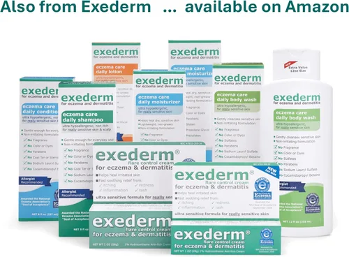 Vista 8 de Exederm Crema de Control de Brotes para Eccema y Dermatitis, 2 oz
