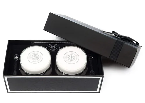Vista 6 de Forever Flawless Gel exfoliante facial y crema hidratante. Tratamiento facial de dos pasos. Exfoliación de spa en casa e hidratación óptima para un