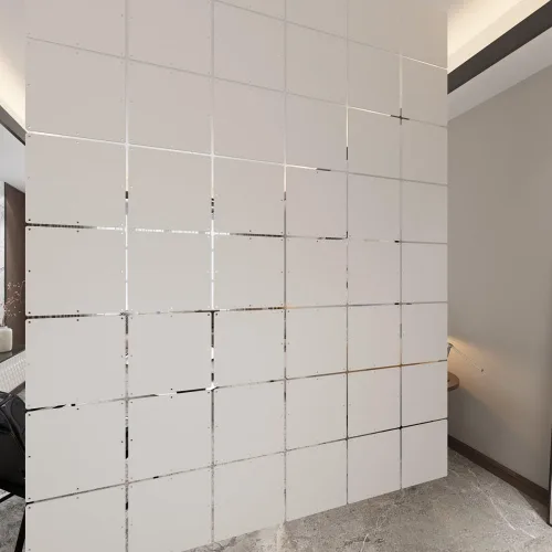 Vista 4 de Yizunnu Divisor de habitación colgante, división de paneles blancos de bricolaje, 12 piezas de pantalla de panel de madera y plástico, separadores