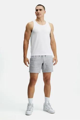 Vista 5 de Fabletics The Postgame - Pantalón corto para hombre, descanso, cintura elástica, ajuste holgado, casual, cómodo, forro polar acogedor
