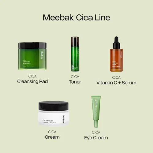 Vista 7 de Meebak Crema de ojos con bakuchiol, cafeína y cica - Tratamiento antienvejecimiento debajo de los ojos para hinchazón, ojeras, líneas finas