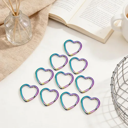Vista 4 de 10pcs Key Chains Rings